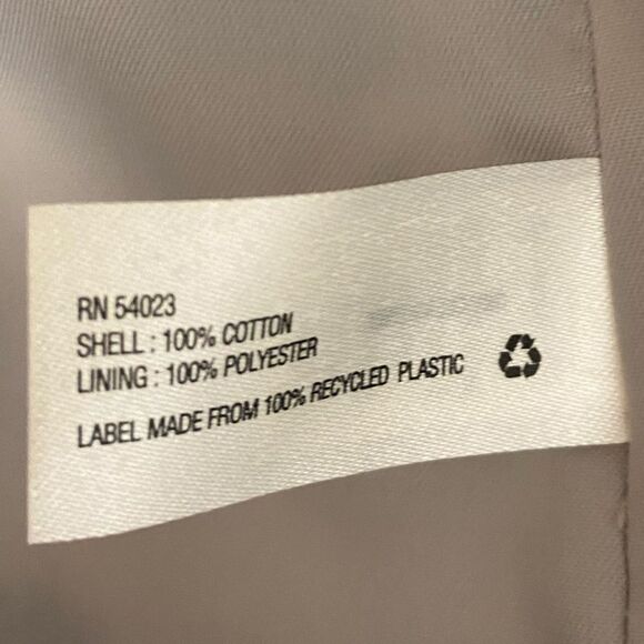 GAP - navy blue and white striped blazer jacket - size 12 - Picture 4 of 6